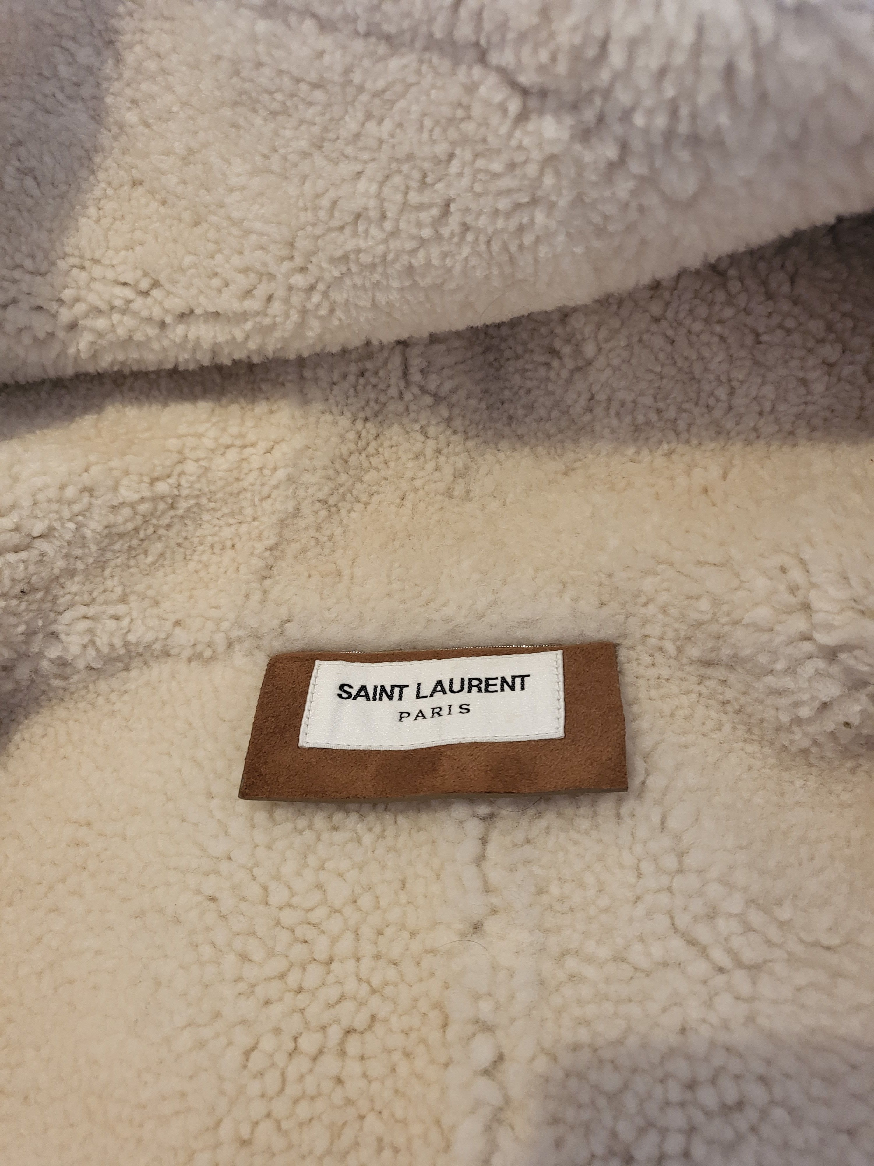 Saint Laurent Paris Saint Laurent Shearling Suede Parka 50 Size US M / EU 48-50 / 2 - 10 Thumbnail