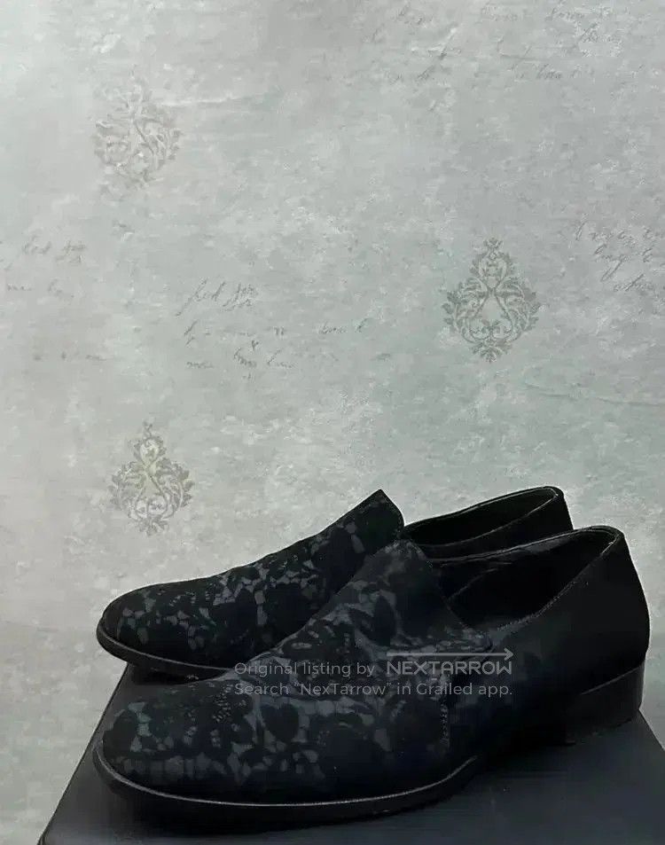 Alexander McQueen Alexander Mcqueen Flower Pattern Loafers. Size US 11 / EU 44 - 1 Thumbnail
