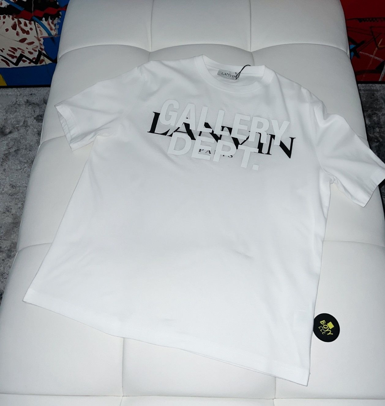 Gallery Dept. × Lanvin Gallery dept x lanvin logo t shirt. Size US M / EU 48-50 / 2 - 1 Thumbnail