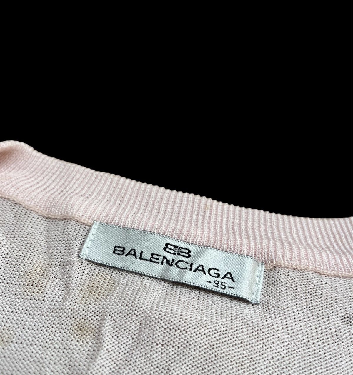 Balenciaga Vest Knitwear Balenciaga Paris Golf Big Logo Unisex Size US L / EU 52-54 / 3 - 4 Thumbnail