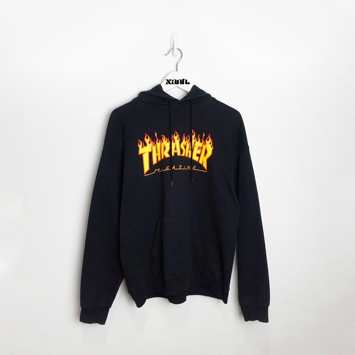 Thrasher × Vintage Vintage Y2K Black Thrasher Skateboard Magazine Hoodie Size US M / EU 48-50 / 2 - 1 Thumbnail
