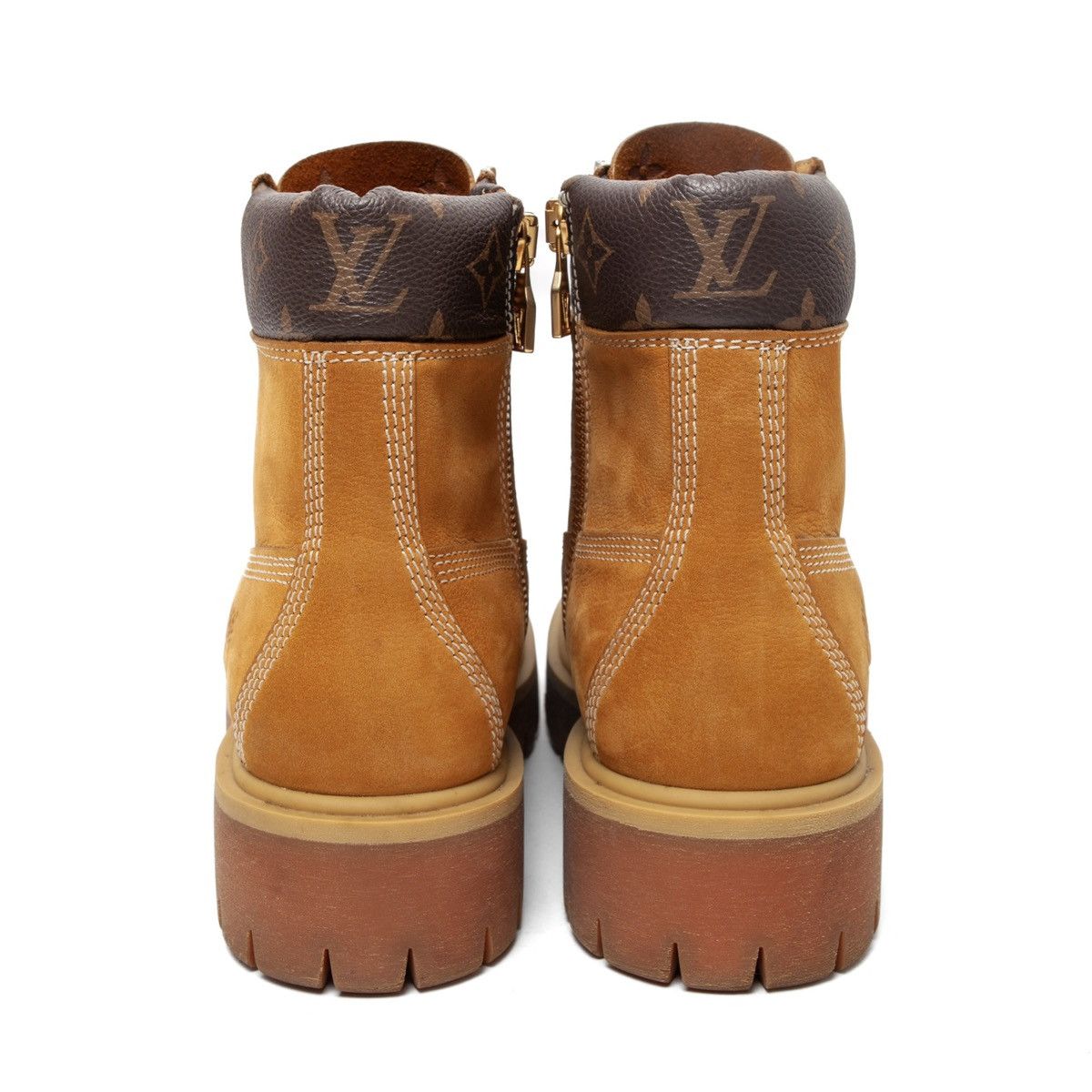 Louis Vuitton x Timberland 6" Monogram Ankle Boot Wheat Brown Size US 9 / EU 42 - 6 Thumbnail