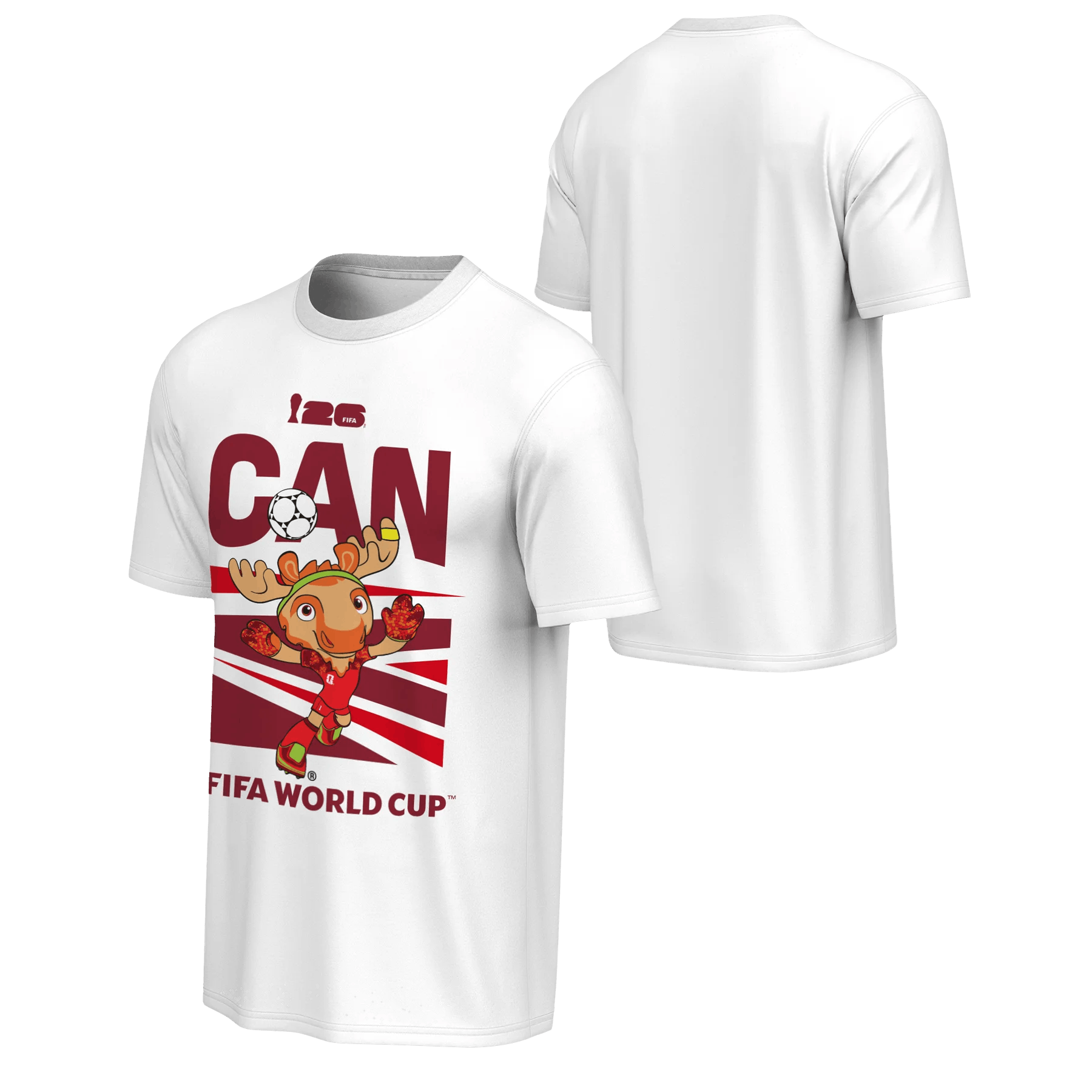 Other Maglietta Mascotte Bianca Canada T-shirt Size US L / EU 52-54 / 3 - 4 Thumbnail