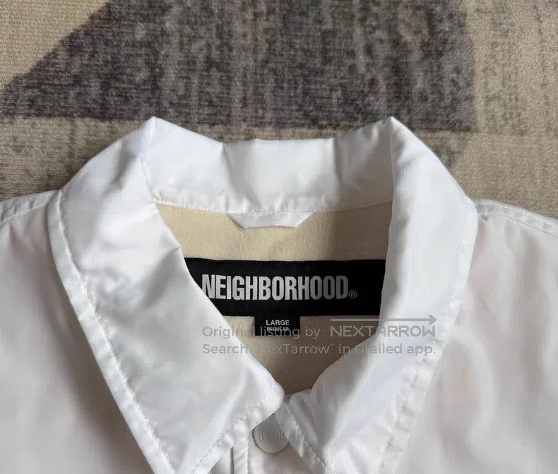 Neighborhood Neighborhood Nylon Windbreaker Jacket Size US L / EU 52-54 / 3 - 5 Thumbnail