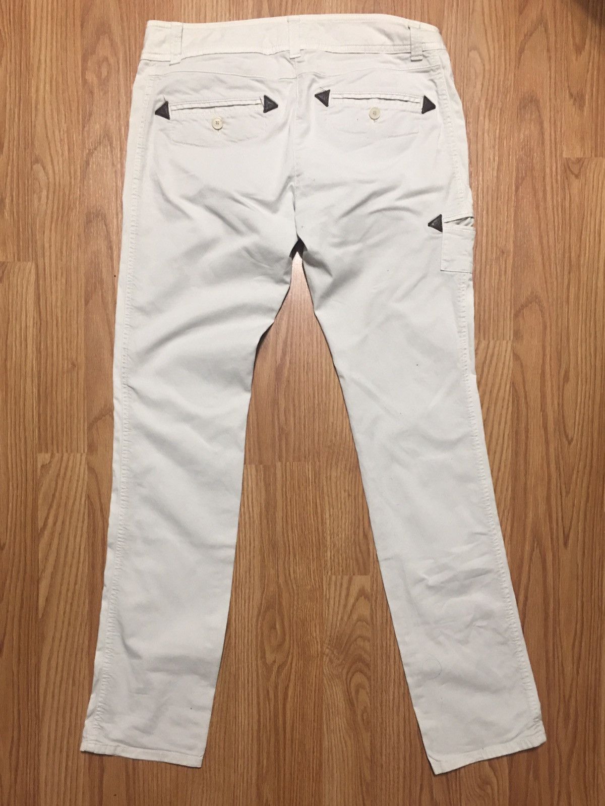 Etro ETRO Milano Denim White Womens Pants Size 42 Size 28" / US 6 / IT 42 - 2 Thumbnail