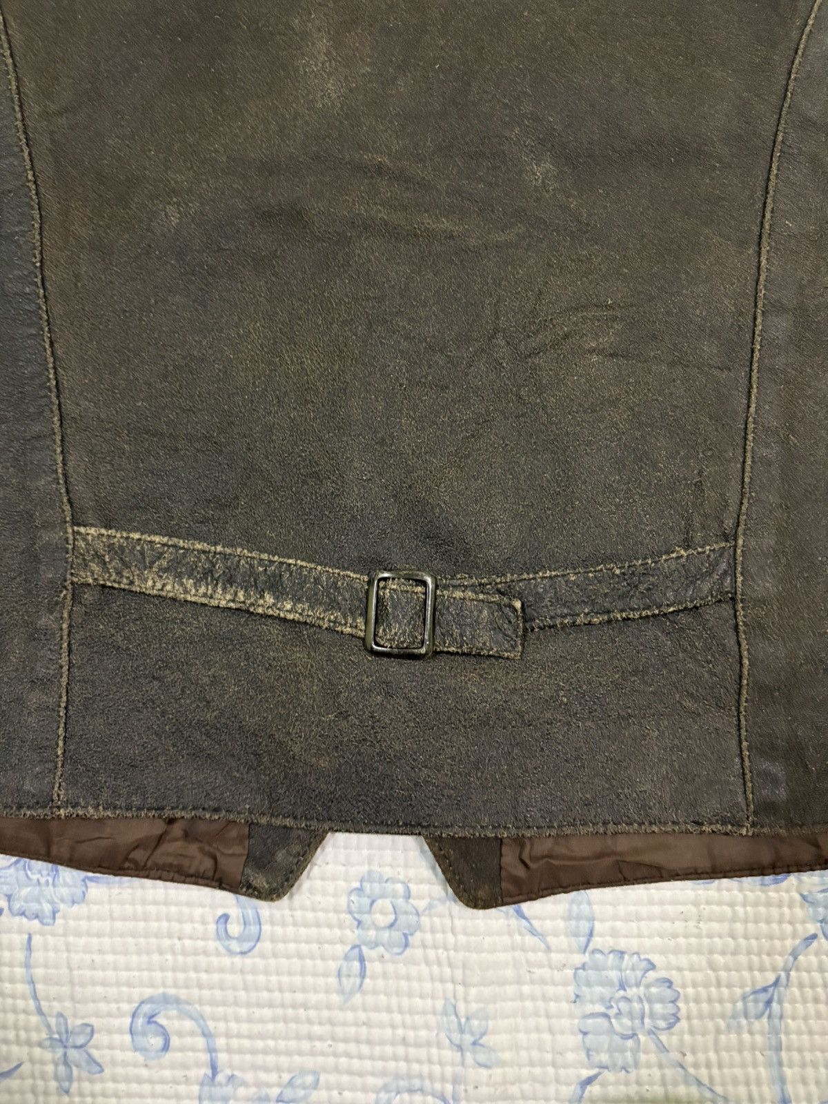 Vintage Metro Goldwyn Mayer Leather Vest Size US M / EU 48-50 / 2 - 12 Thumbnail