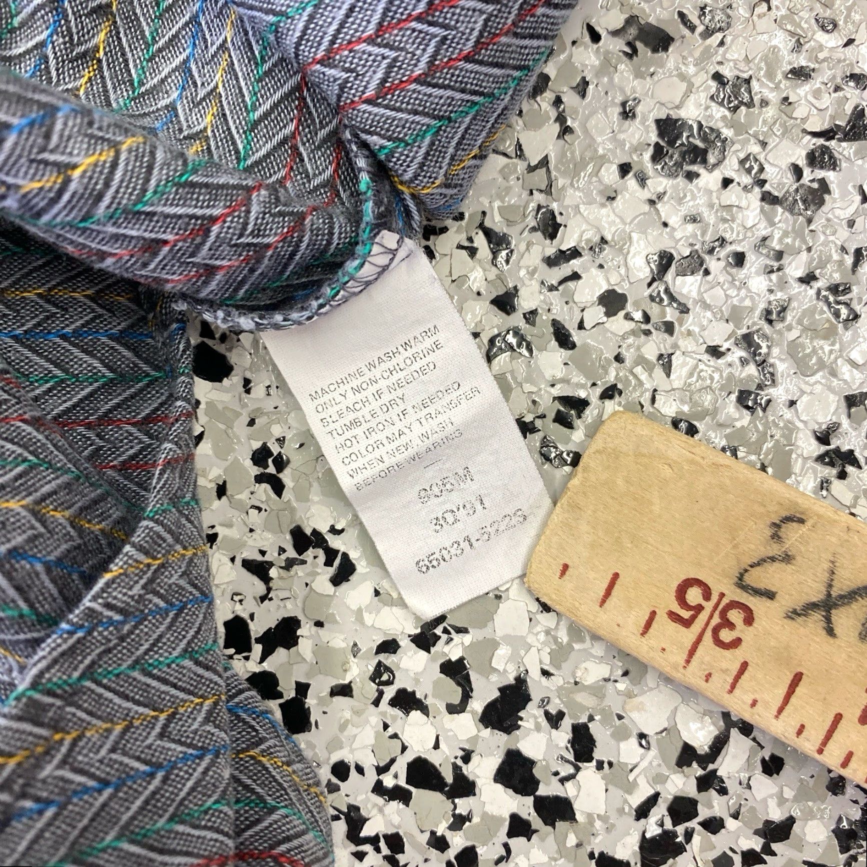 Levi's VINTAGE Levi's Shirt Mens XL Green Flannel Button-Up Sutter Creek 80s 90s Geometric Long Sleeve Cotton Button Size US XL / EU 56 / 4 - 6 Thumbnail