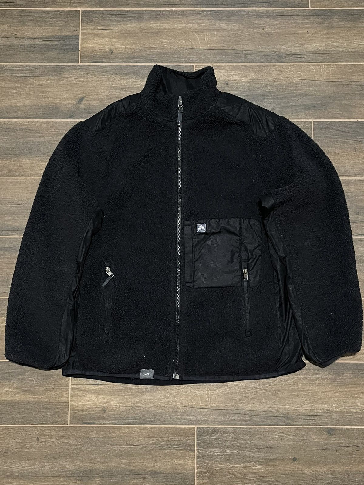 Nike ACG Vintage Nike ACG Reversible Jacket Zip Up Size US L / EU 52-54 / 3 - 1 Thumbnail
