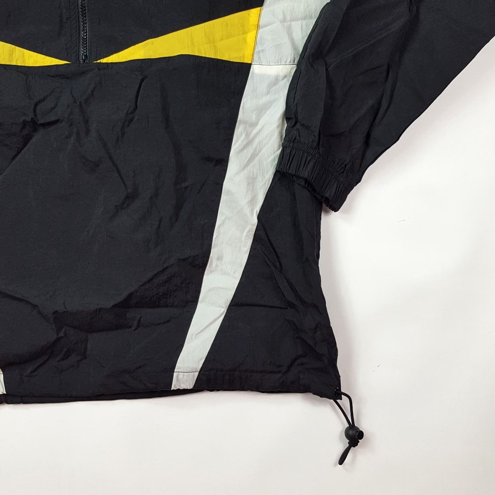 Reebok VINTAGE Reebok Jacket Womens M Zip Up Long Sleeve Black 90s Sports Retro - Size M / US 6-8 / IT 42-44 - 3 Thumbnail