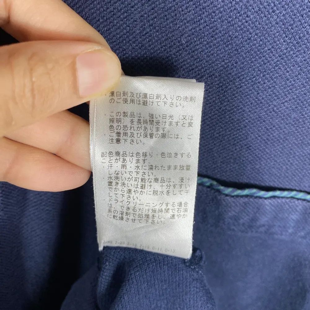 Beams Japan BEAMS Indigo Pocket Polo Shirt Large Size Size US L / EU 52-54 / 3 - 8 Thumbnail