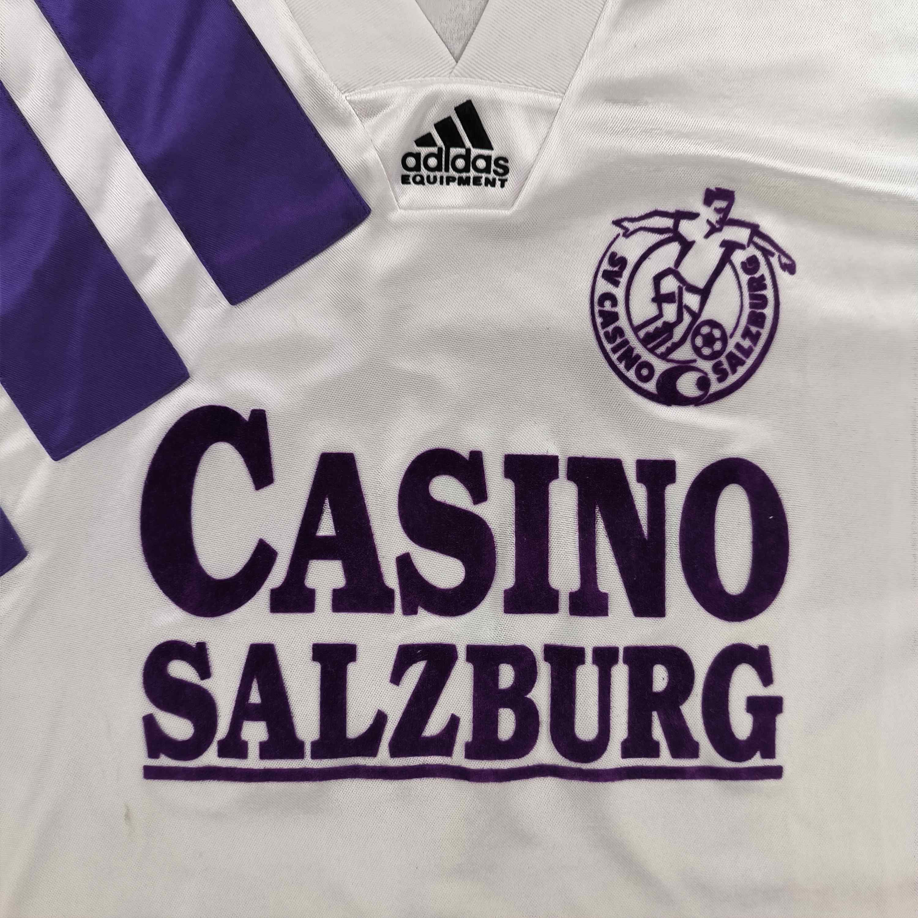 Adidas Casino Salzburg 1994-95 Adidas home football jersey size XL Size US XL / EU 56 / 4 - 3 Thumbnail