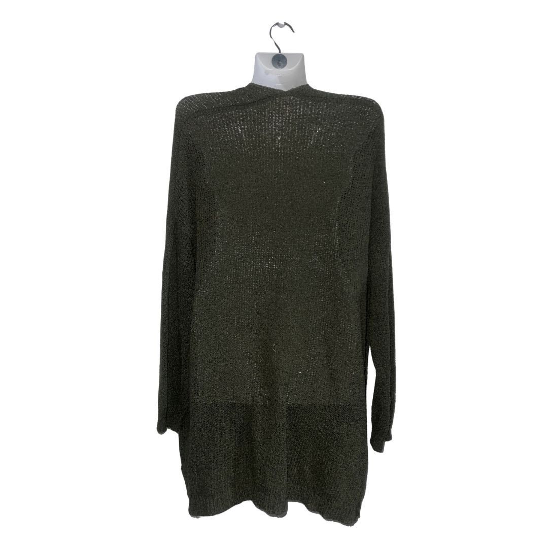 Target Basics Mossimo Supply Co Open Front Knit Green Cardigan Medium Size M / US 6-8 / IT 42-44 - 2 Thumbnail
