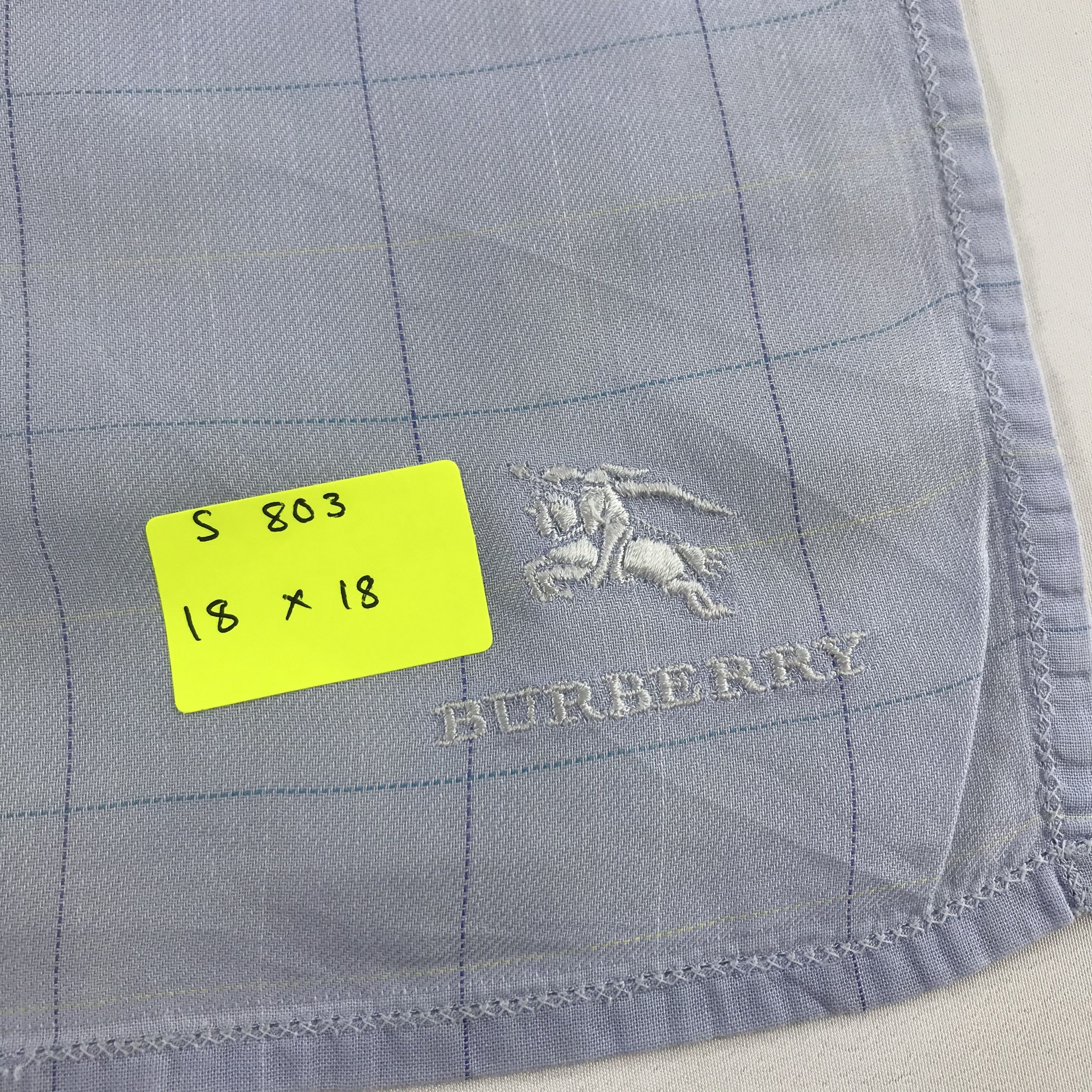 Burberry × Vintage Burberry Bandana / Handkerchief / Neckerchief - S803 Size ONE SIZE - 5 Thumbnail