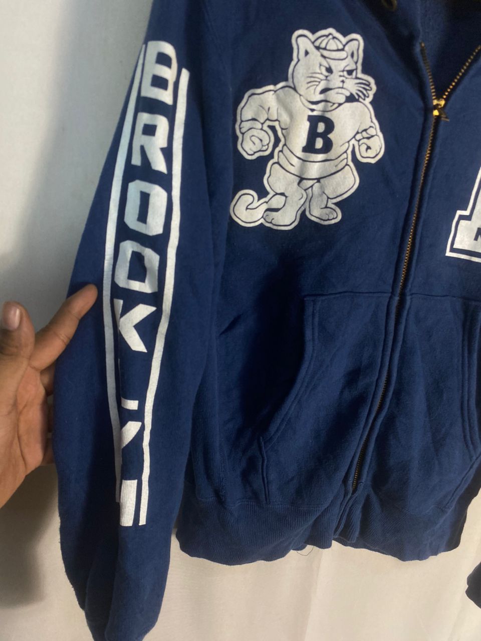 Champion Vintage champion reverse weave collage zipper hoodie Size US S / EU 44-46 / 1 - 4 Thumbnail