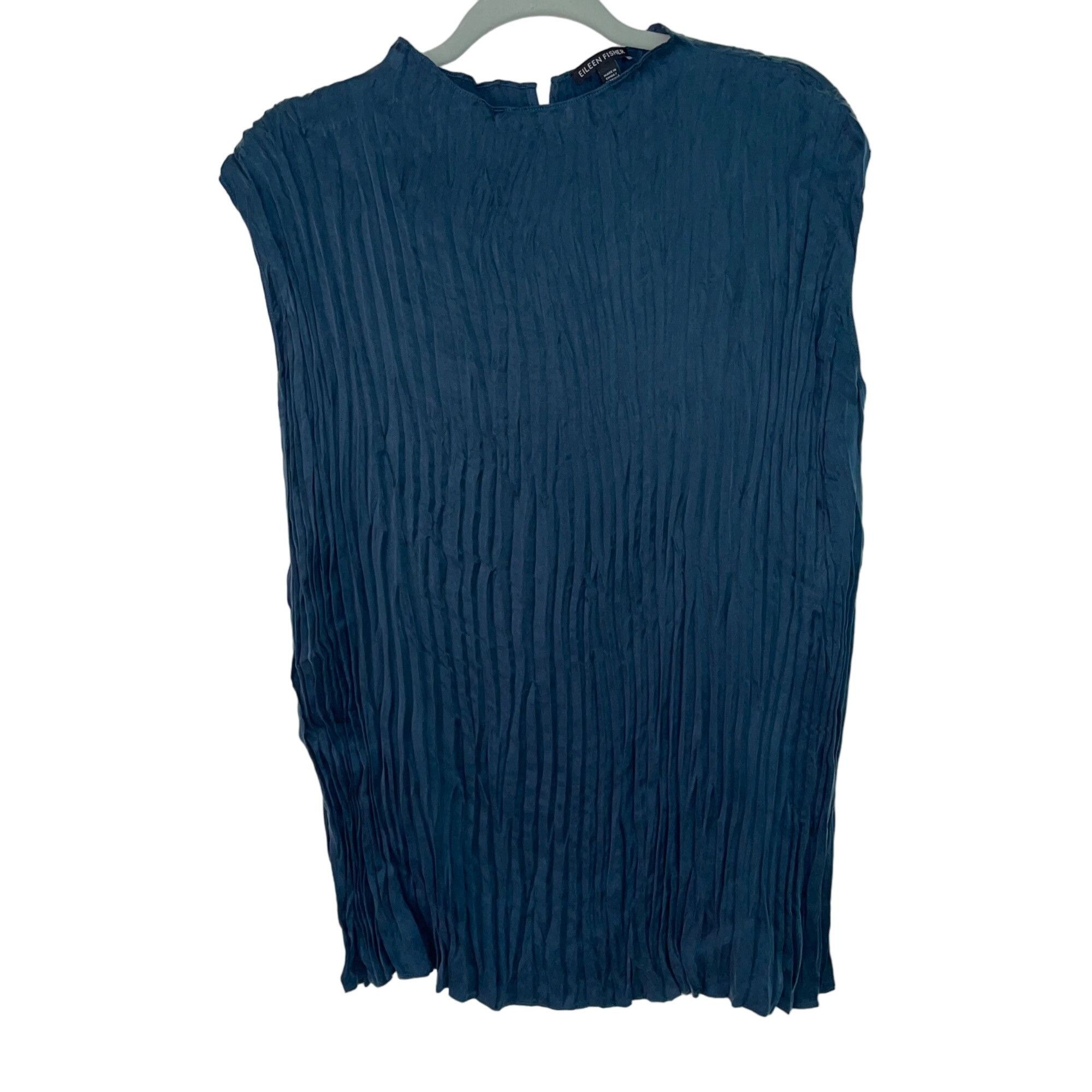 Eileen Fisher Womens Top Size XXS Green