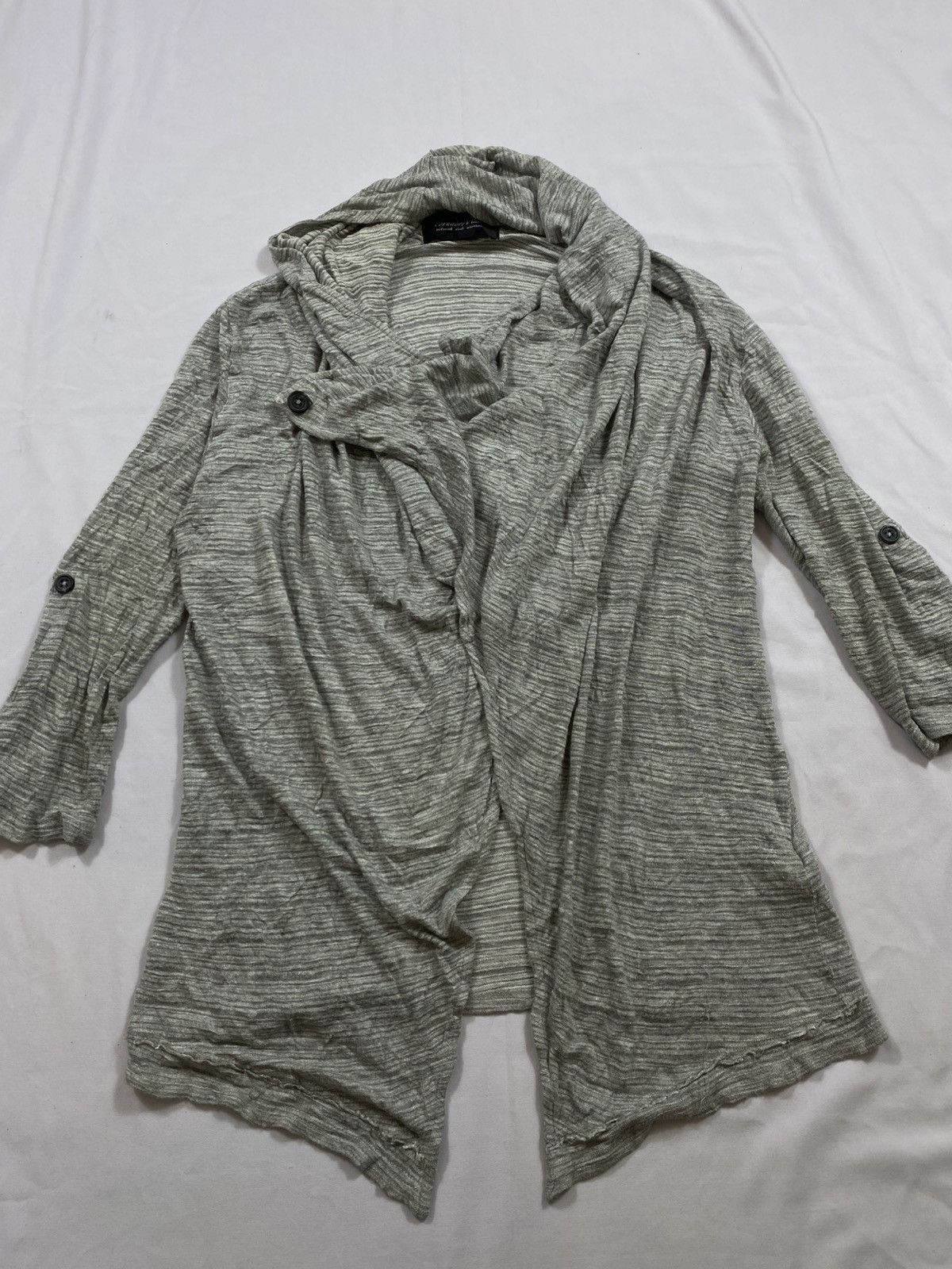 Tornado Mart Tornado Mart Distressed Cardigan Longslevee Size US M / EU 48-50 / 2 - 2 Thumbnail