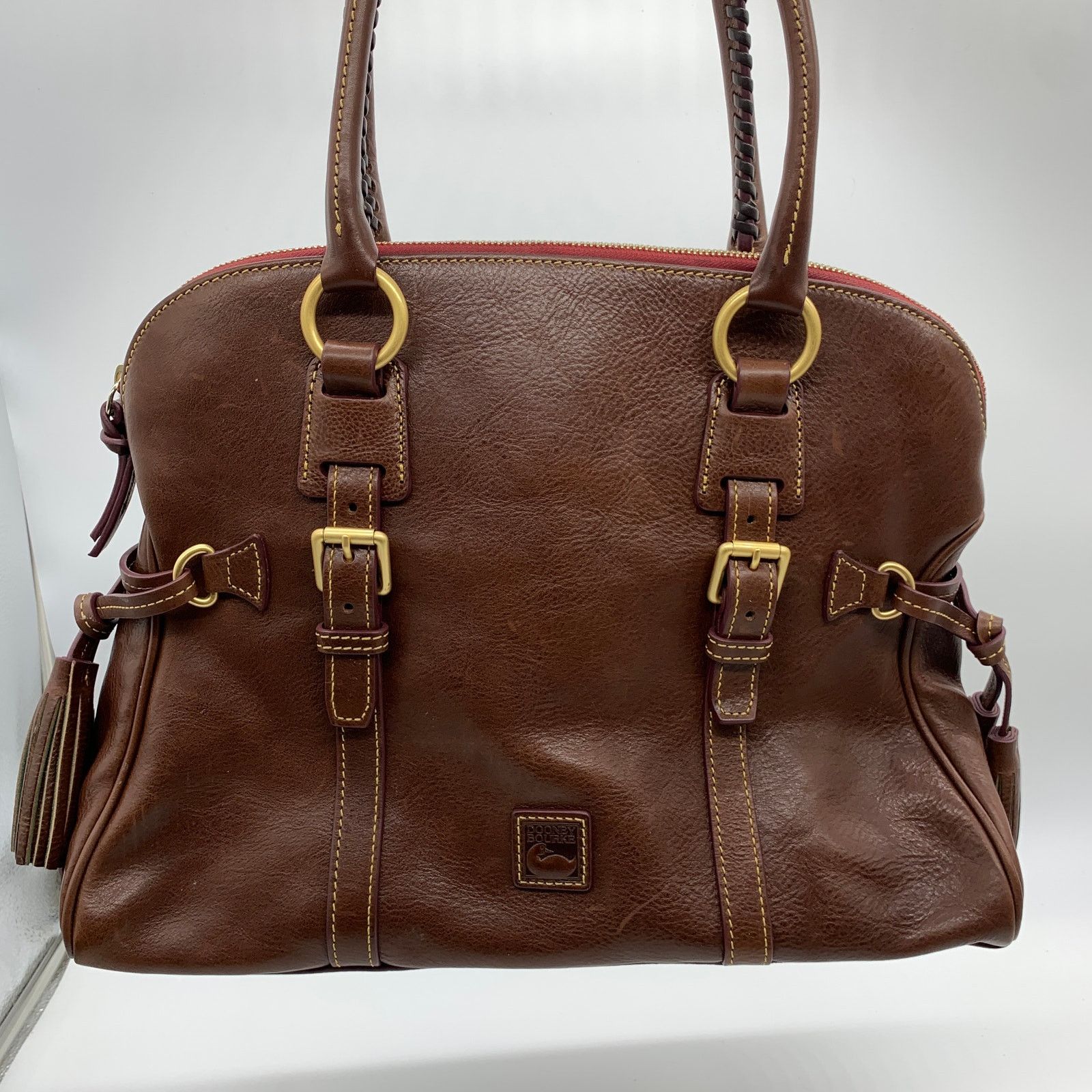Dooney & Bourke Dooney & Bourke Florentine Leather Purse Domed Buckle Size ONE SIZE - 18 Thumbnail