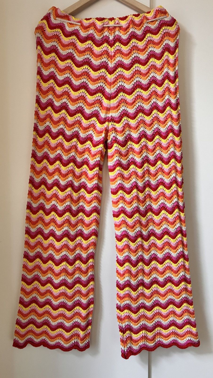 Other Me369 Brianna Sunshine Crochet Pants, XS, new with tags Size 27" / US 4 / IT 40 - 3 Thumbnail