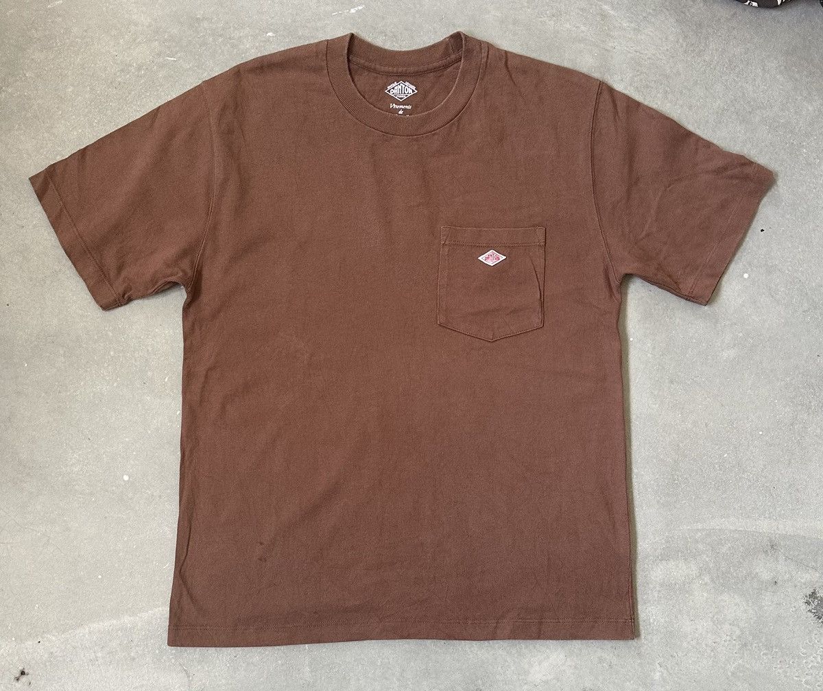 Danton VINTAGE DANTON HEAVY COTTON TEE Size US M / EU 48-50 / 2 - 1 Thumbnail
