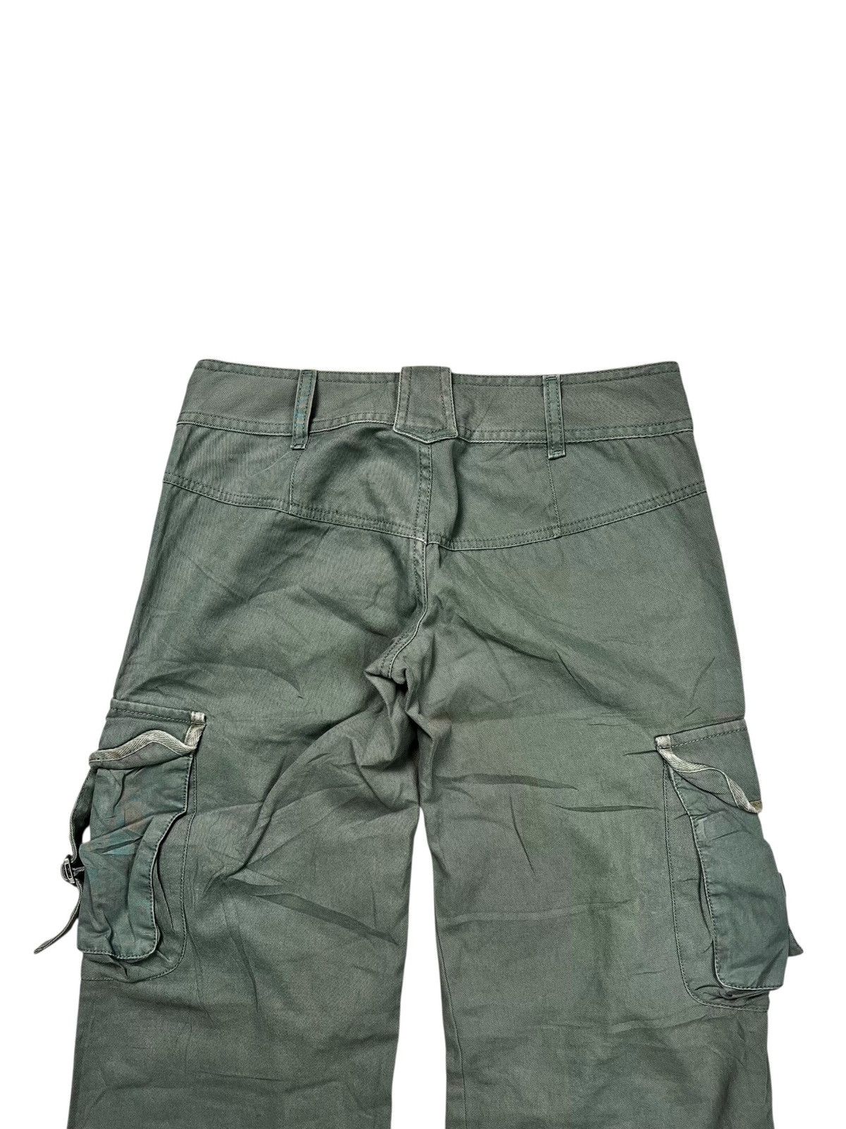 Diesel 2000s Diesel - Super Flared Parachute Cargo Pants Size US 30 / EU 46 - 6 Thumbnail