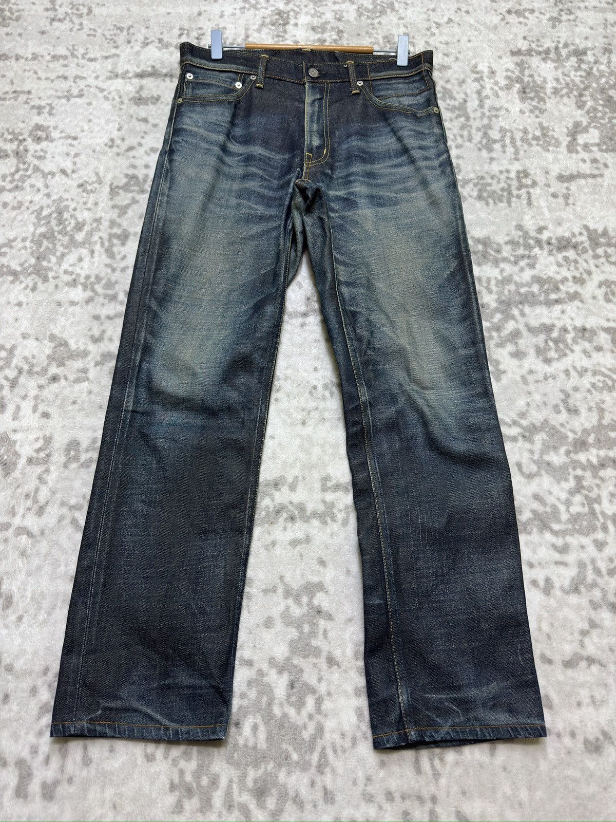 Visvim Vintage Visvim Social Sculpture 03 NW Slim Straight Jeans Size US 31 - 1 Thumbnail