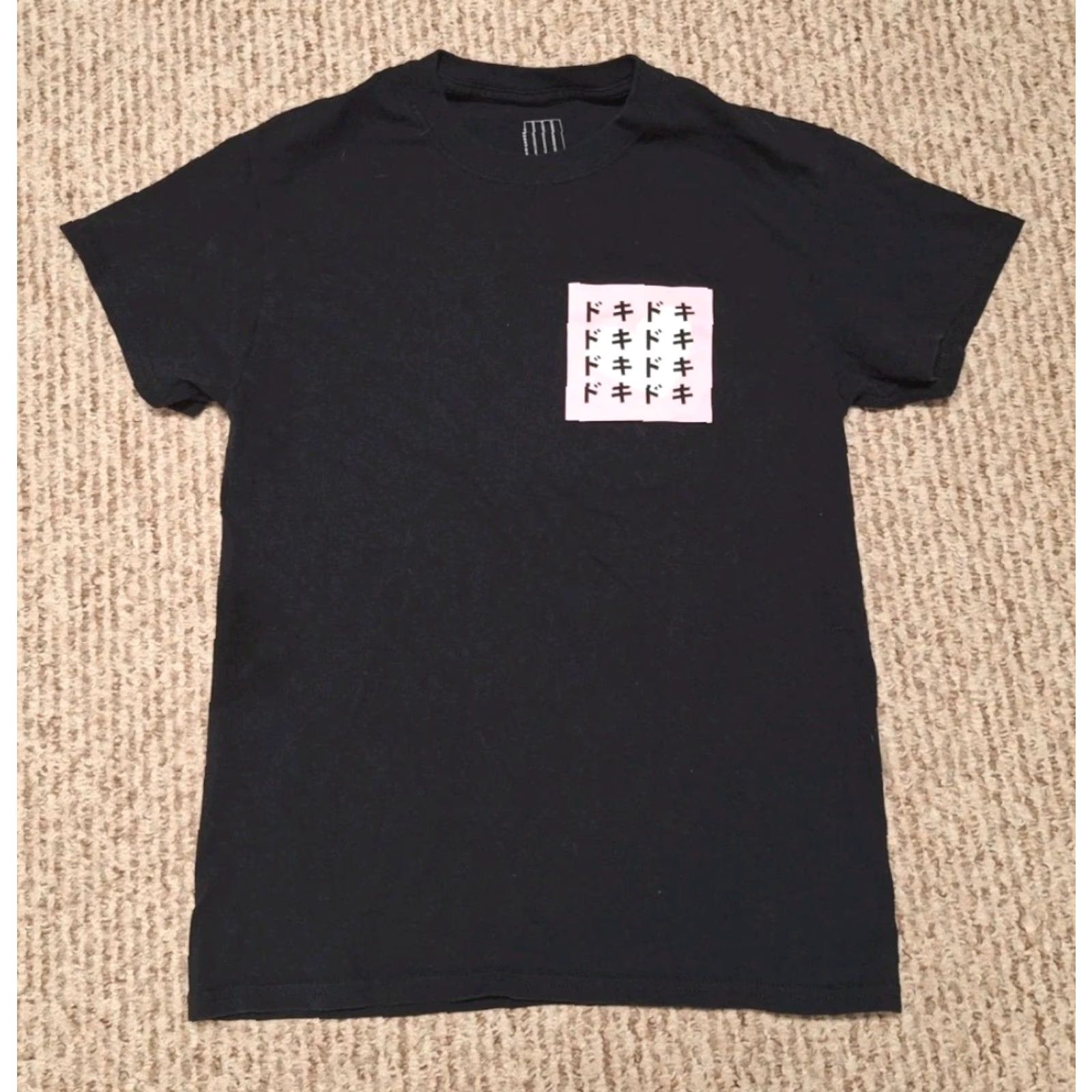 Vintage Foureyes x Based Kawaii Anime Japanese BDSM Sex Love Heart Shirt S Black Men Short Sleeve T-Shirt Size US S / EU 44-46 / 1 - 3 Thumbnail