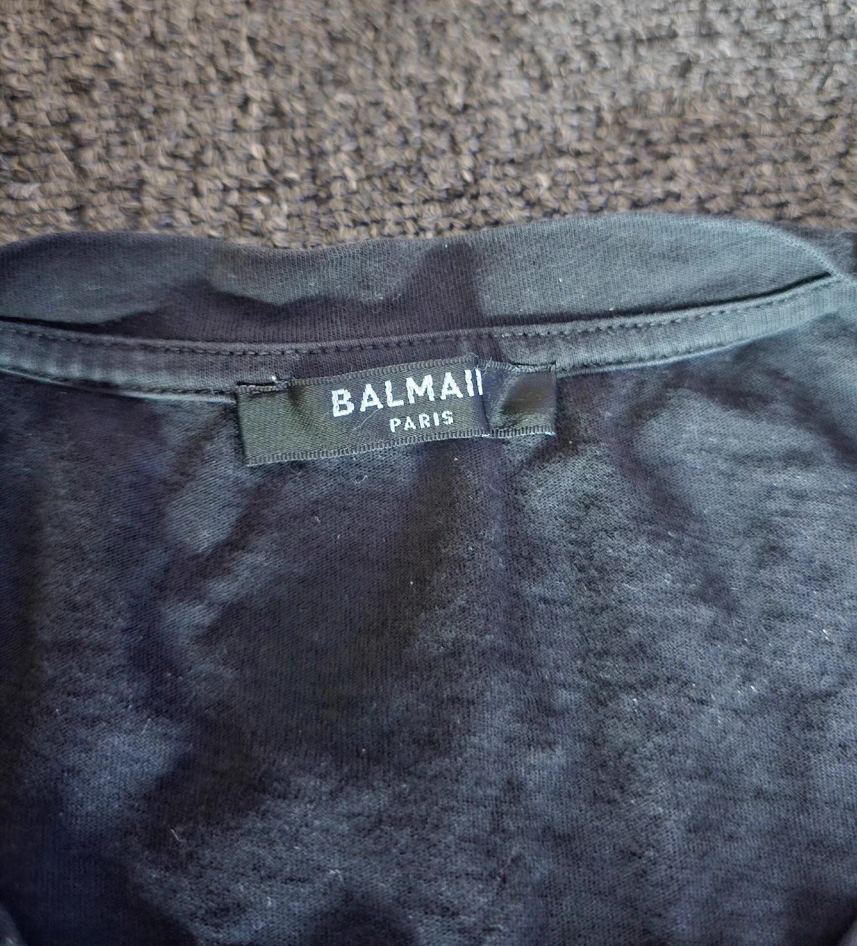 Balmain Balmain Mainline Short Sleeve T-Shirt, Q4 Size US M / EU 48-50 / 2 - 3 Thumbnail
