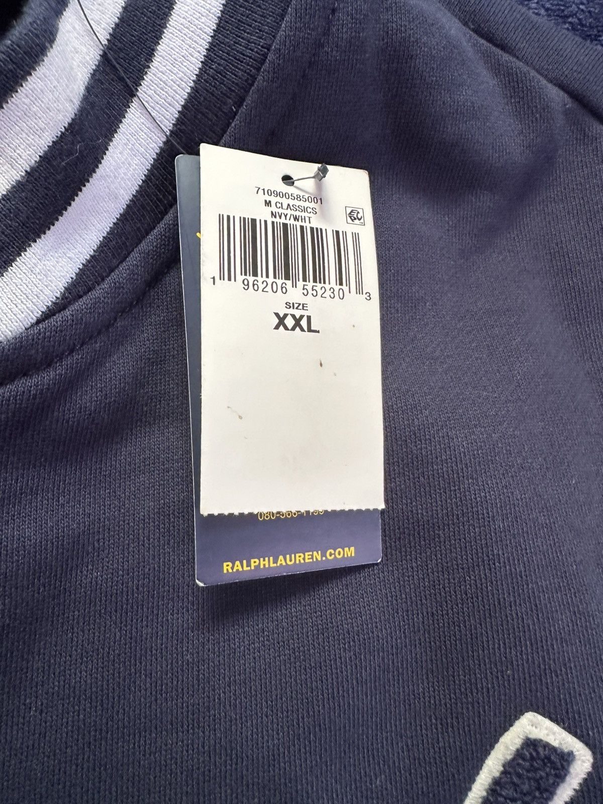 Polo Ralph Lauren Ralph Lauren Fleece Graphic Baseball Jacket Size US XXL / EU 58 / 5 - 2 Thumbnail