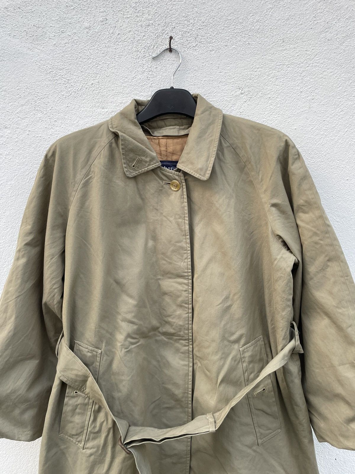Burberry Prorsum Made In England Vintage Burberry Nova Check Lining Over Coat Size US M / EU 48-50 / 2 - 3 Thumbnail