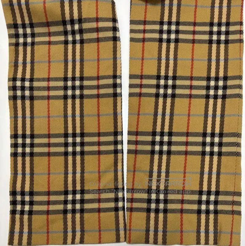 Burberry Burberry Yellow Wool Blend Striped Women's Pants. Size 23" - 7 Thumbnail