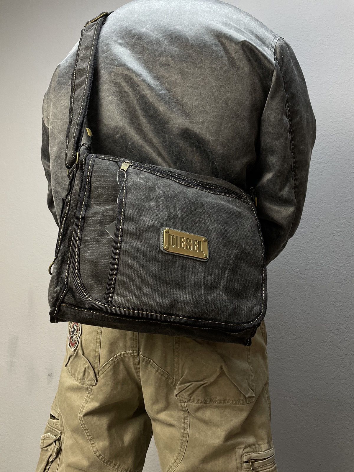 Diesel Diesel sling bag Vintage Y2K sling cargo bag multi pocket Grailed