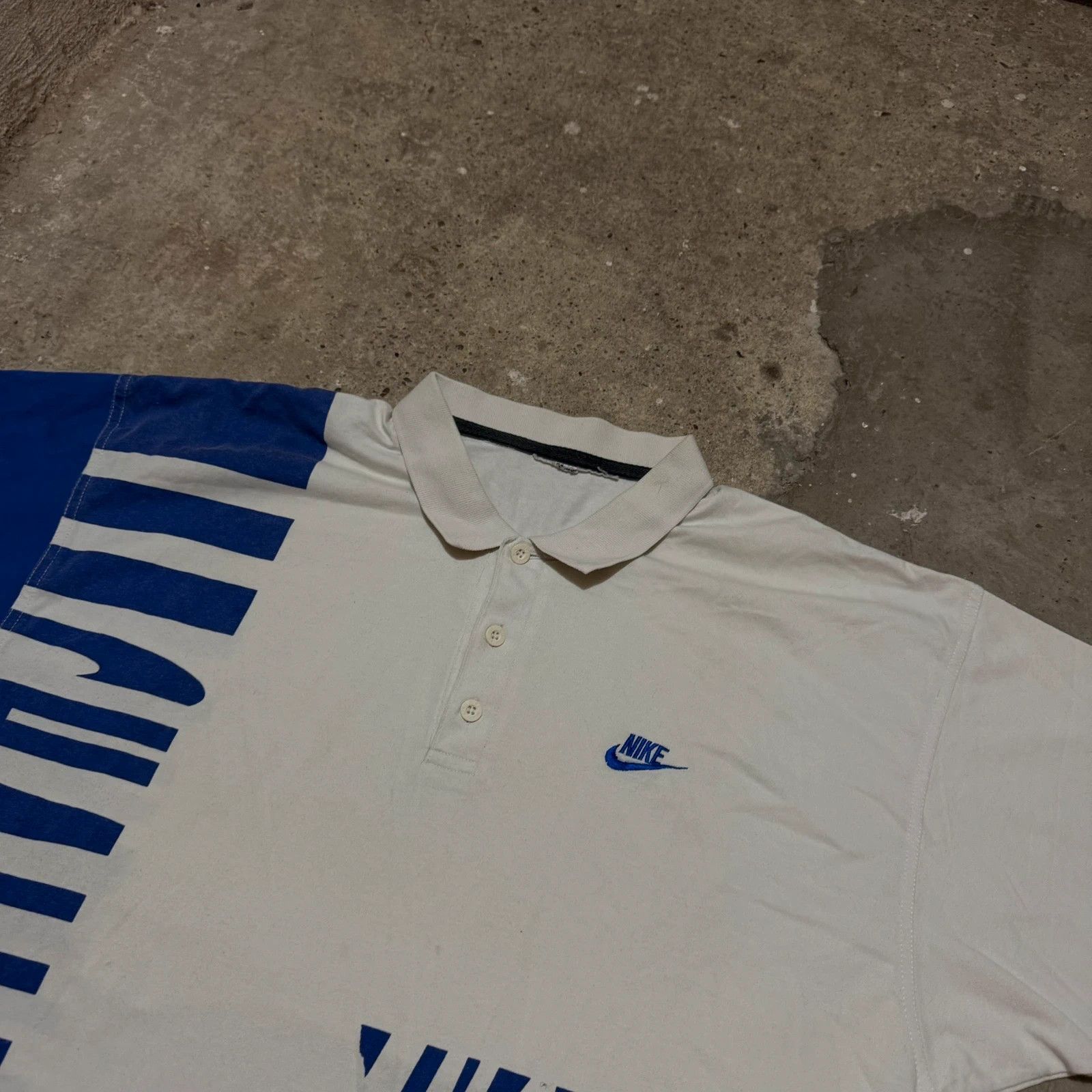 Nike Vintage 90s nike Challenge Court polo Size US XL / EU 56 / 4 - 4 Thumbnail
