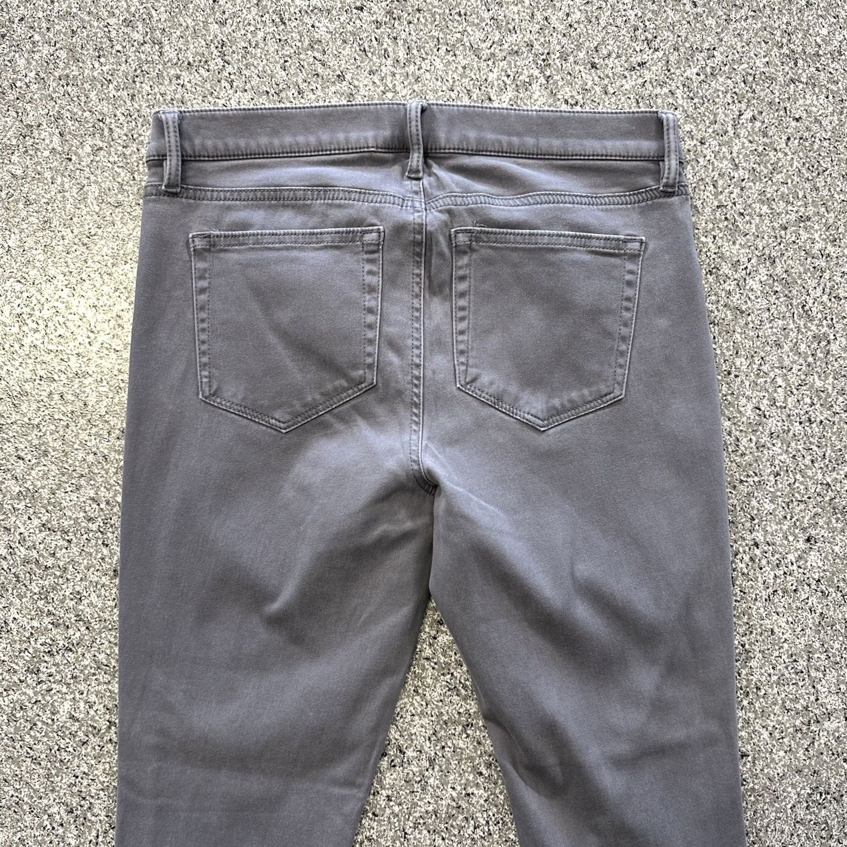 Loft LOFT Ann Taylor Legging Pants Womens 4 Grey Skinny Mid Rise Size 27" / US 4 / IT 40 - 4 Thumbnail