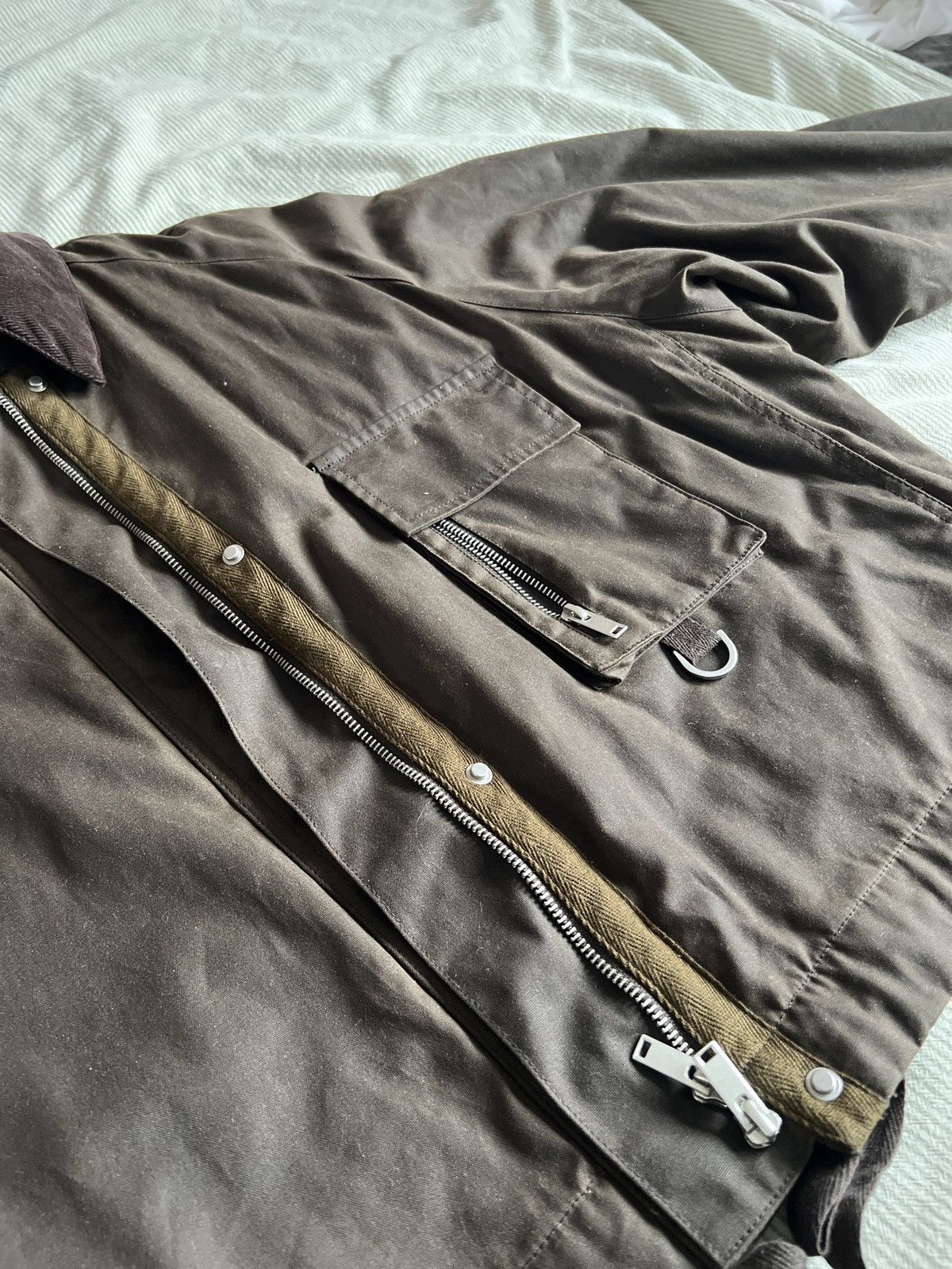 Zara Zara Collared Jacket Size XXL / US 16-18 / IT 52-54 - 4 Thumbnail