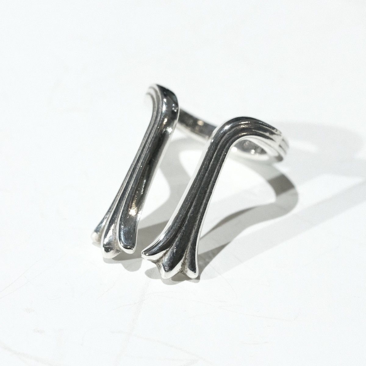Chrome Hearts CHROME HEARTS DOUBLE CROSSTAIL RING