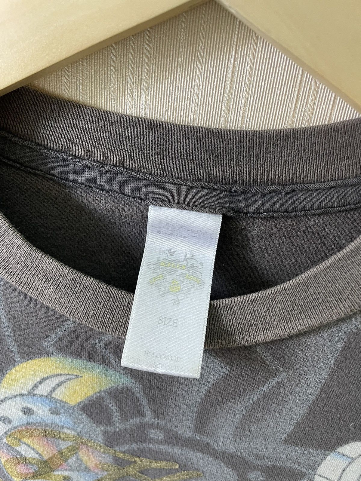 Ed Hardy × Vintage Ed hardy vintage streetwear T shirt Size US S / EU 44-46 / 1 - 8 Thumbnail