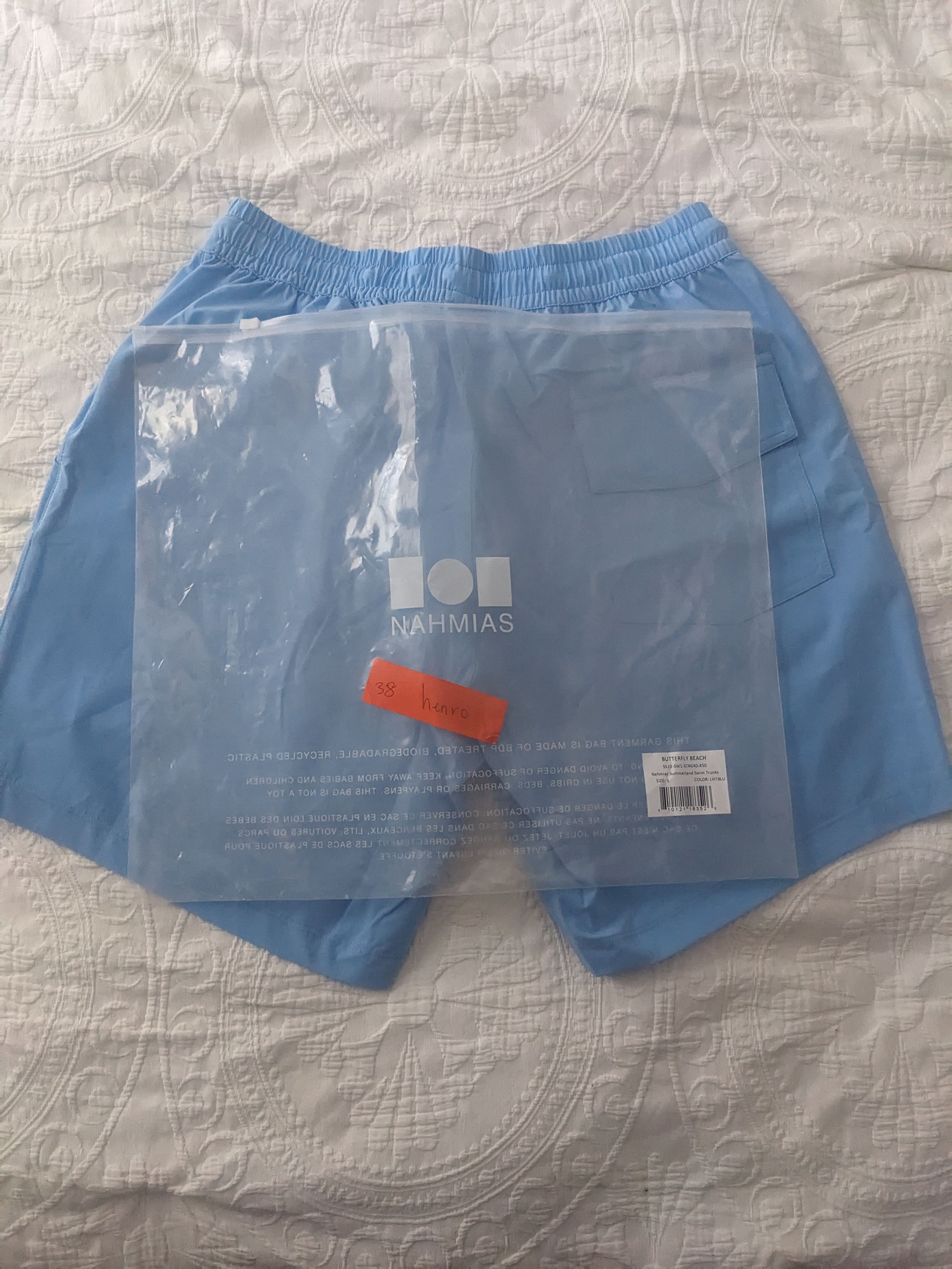 Nahmias Nahmias Summerland Swim Shorts "Butterfly Beach" Size US 29 - 4 Thumbnail