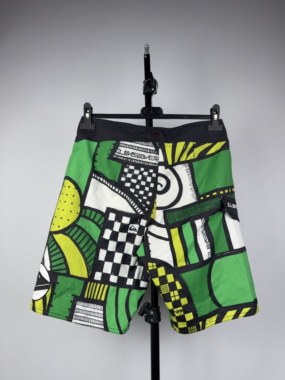 Quiksilver Quiksilver Y2K Graphic Board Shorts 00s Surf Swimwear Size US 28 / EU 44 - 5 Thumbnail