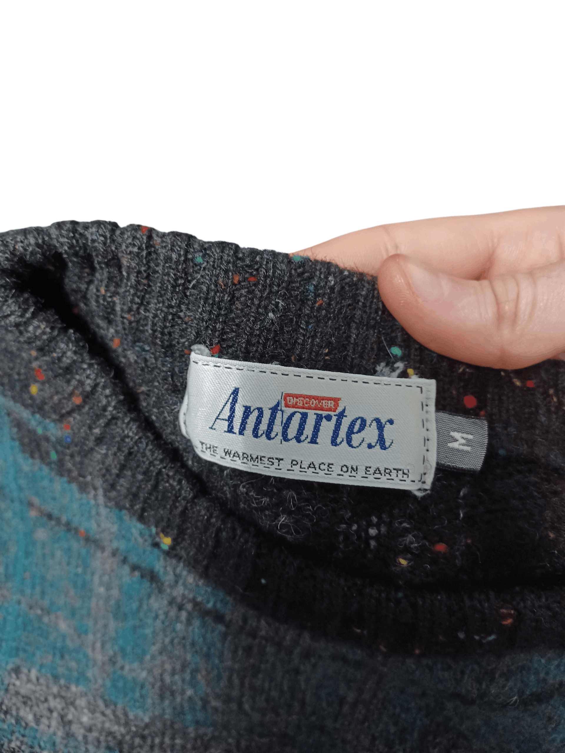 Other ANTARTEX VINTAGE 100% WOOL MADE IN ENGLAND SWEATER Size US M / EU 48-50 / 2 - 3 Thumbnail