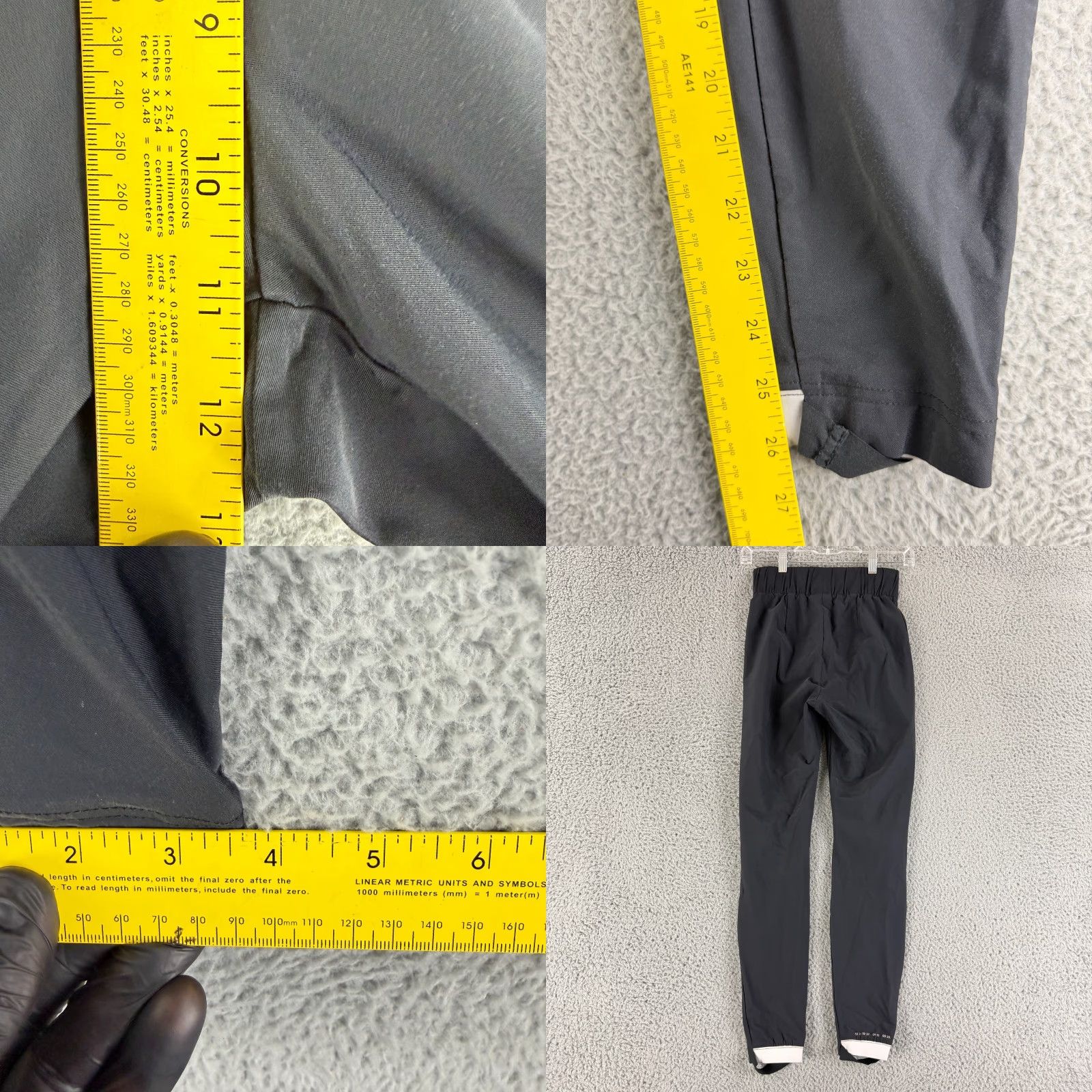 Nike Nike Tech Pack Leggings Womens XS Black Pull On Elastic Waist Sports Gym Size 26" / US 2 / IT 38 - 8 Thumbnail