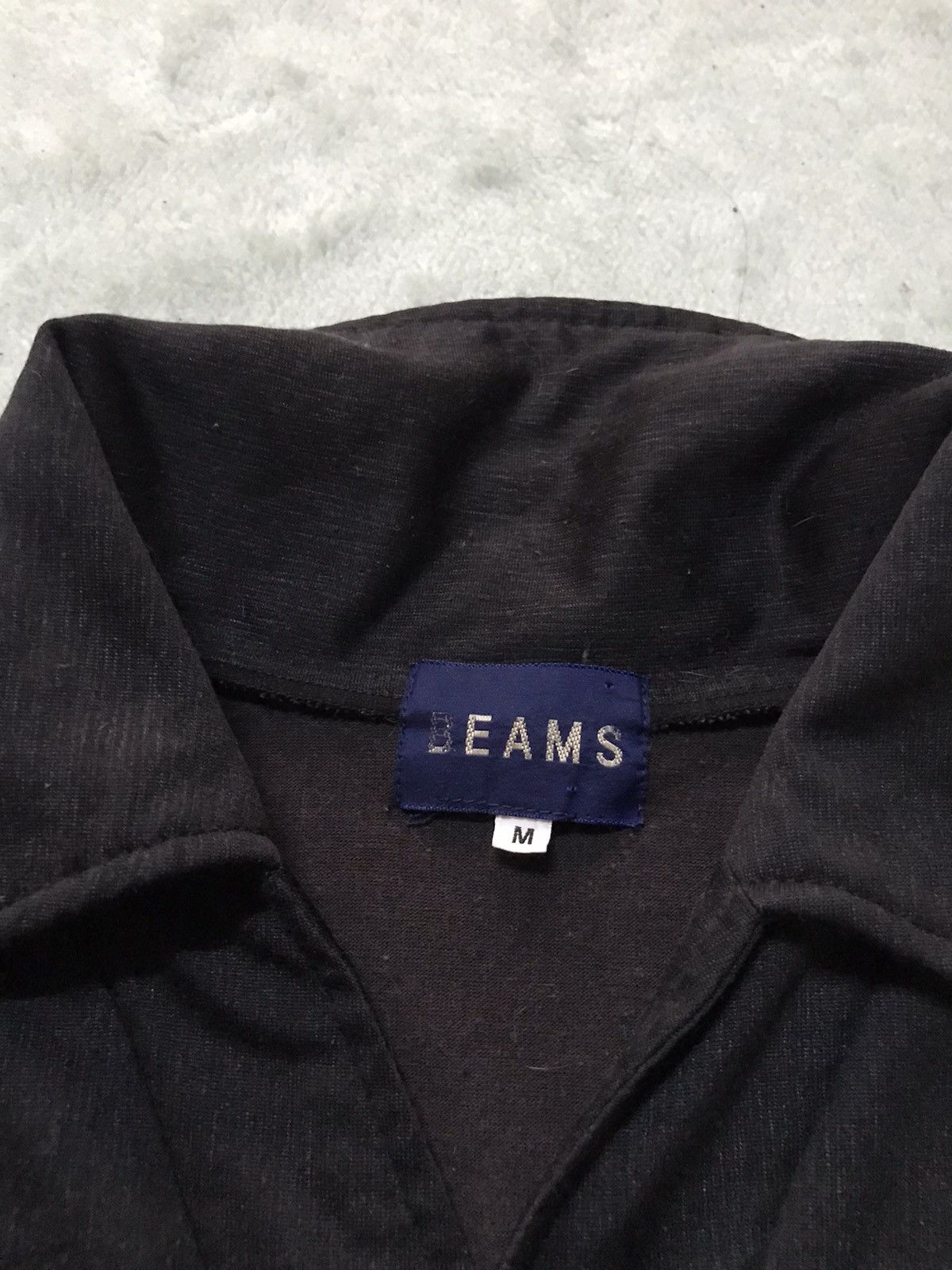 Beams Plus × Japanese Brand × Vintage Vintage Beams Button Up Black Shirt Size M / US 6-8 / IT 42-44 - 7 Thumbnail