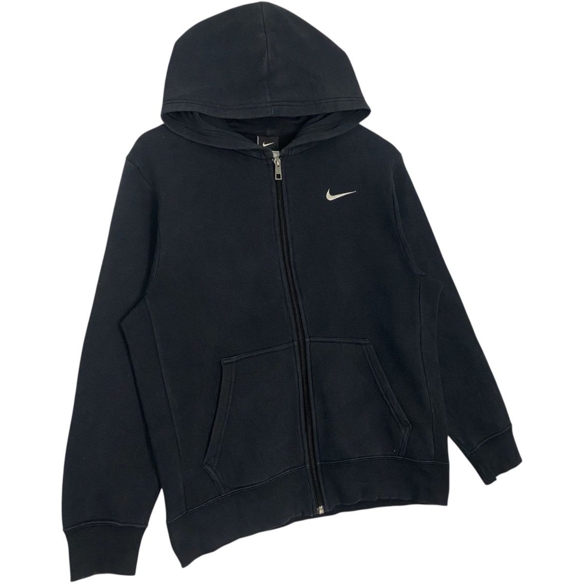 Vintage Vintage Nike Hoodie Sweater Small Logo Embroidery Black Size US L / EU 52-54 / 3 - 3 Thumbnail
