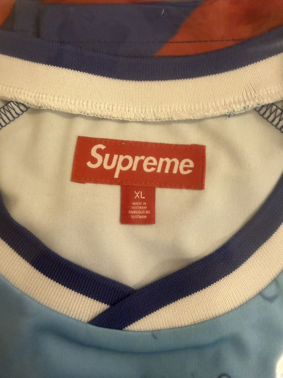 Supreme Supreme Fiji Soccer Jersey Size US XL / EU 56 / 4 - 3 Thumbnail