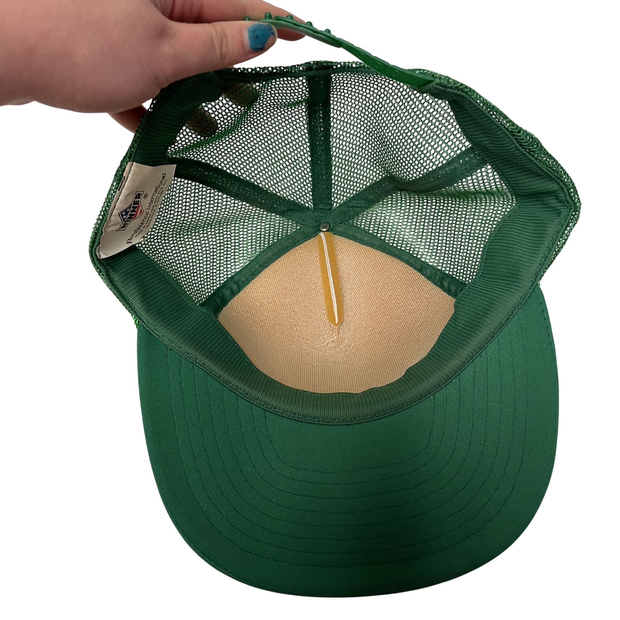 Other Vtg Winner ROUGHNECK TRUCKER Hat MID OHIO CHEMICAL Cap Size ONE SIZE - 5 Thumbnail