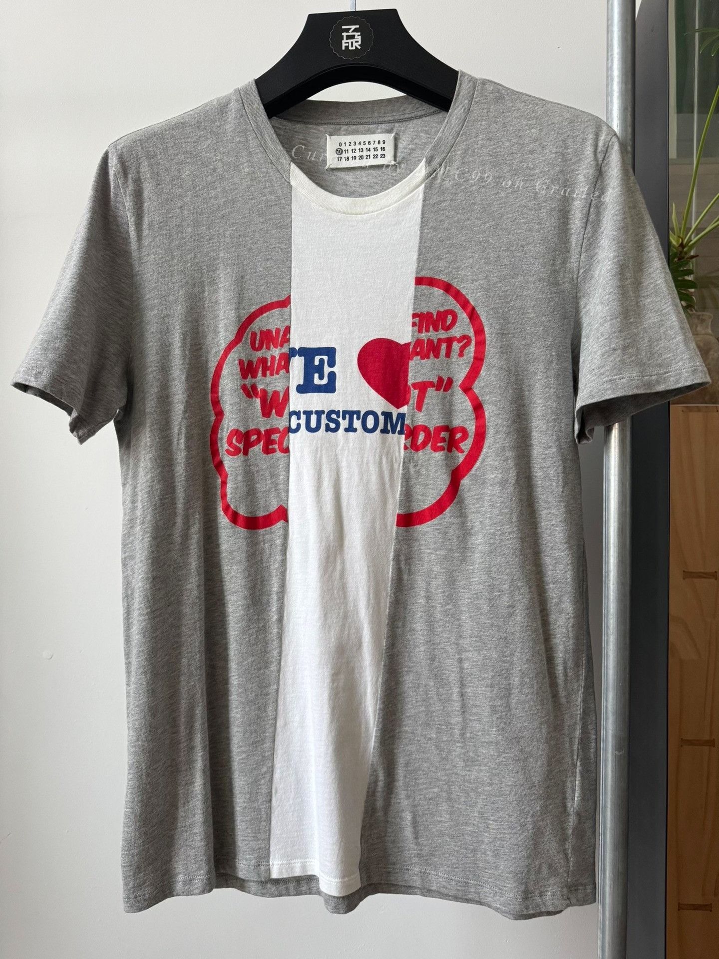 Maison Margiela Maison Martin Margiela SS'09 Booking T-shirt | Grailed