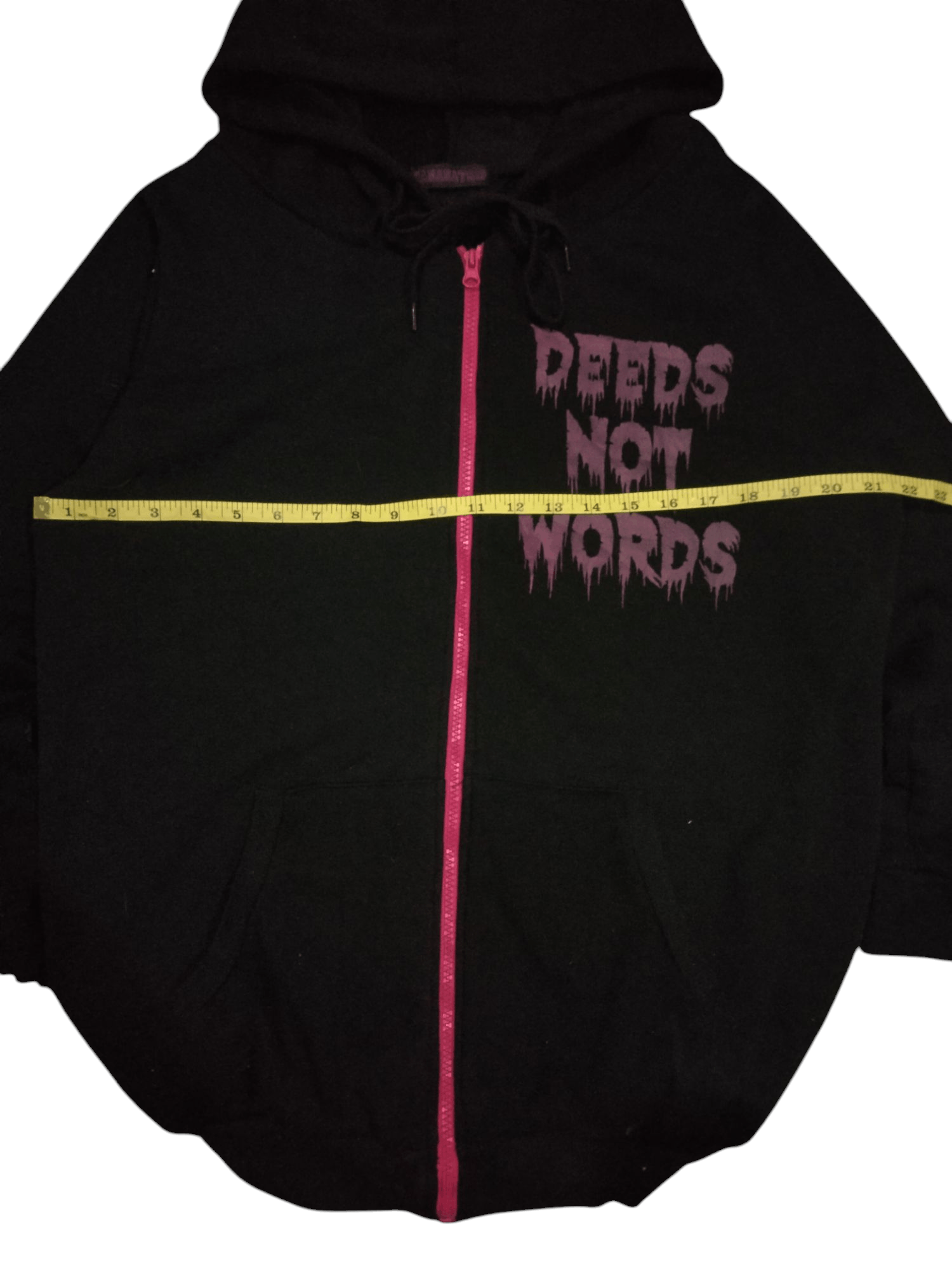 Japanese Brand Japanese Brand Banana Trip "Deeds Not Words" Slogan Hoodie Size US L / EU 52-54 / 3 - 8 Thumbnail