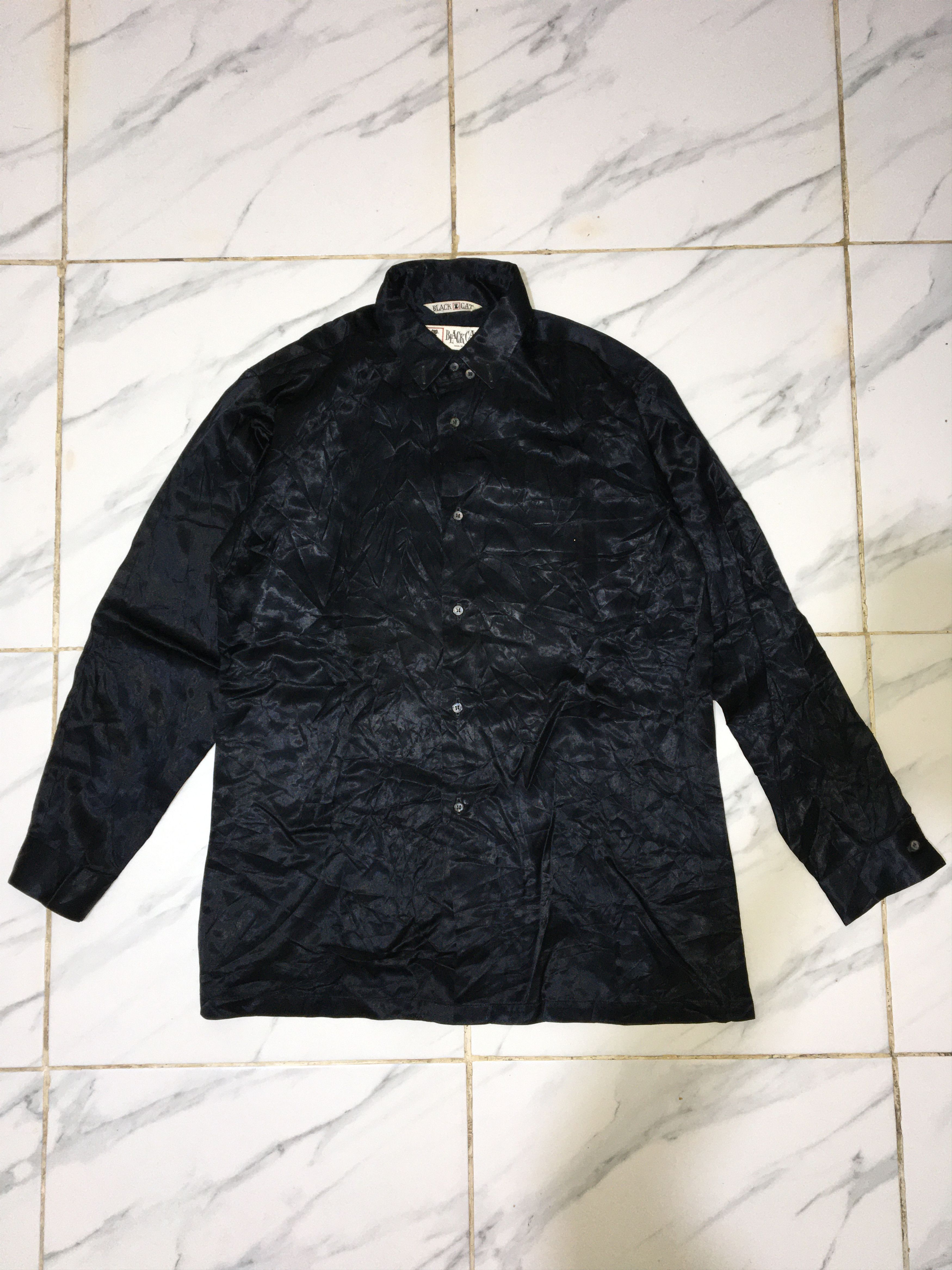 Vintage Vintage Black Cat Button Ups Size US M / EU 48-50 / 2 - 1 Thumbnail