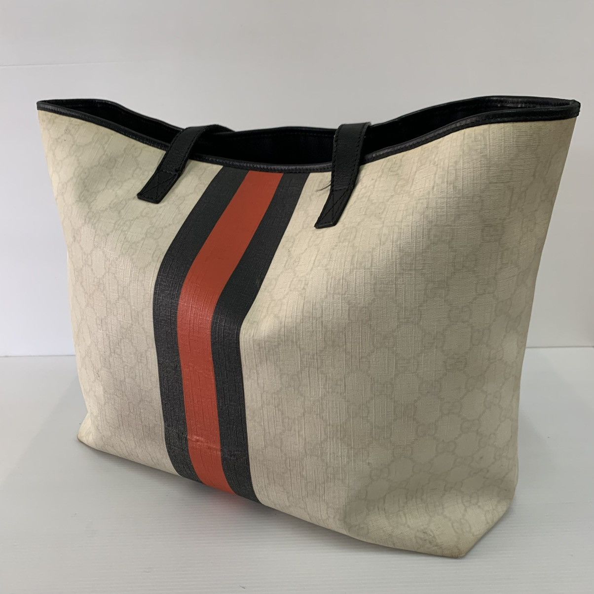 Gucci Gucci Monogram White Tote Bag Size ONE SIZE - 8 Thumbnail