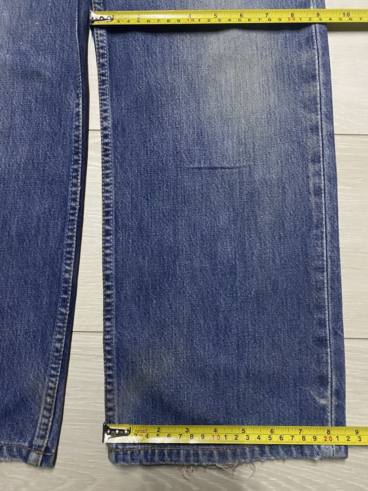 Vintagw Levis 508 90s Faded Wash Distressed Loose Jeans