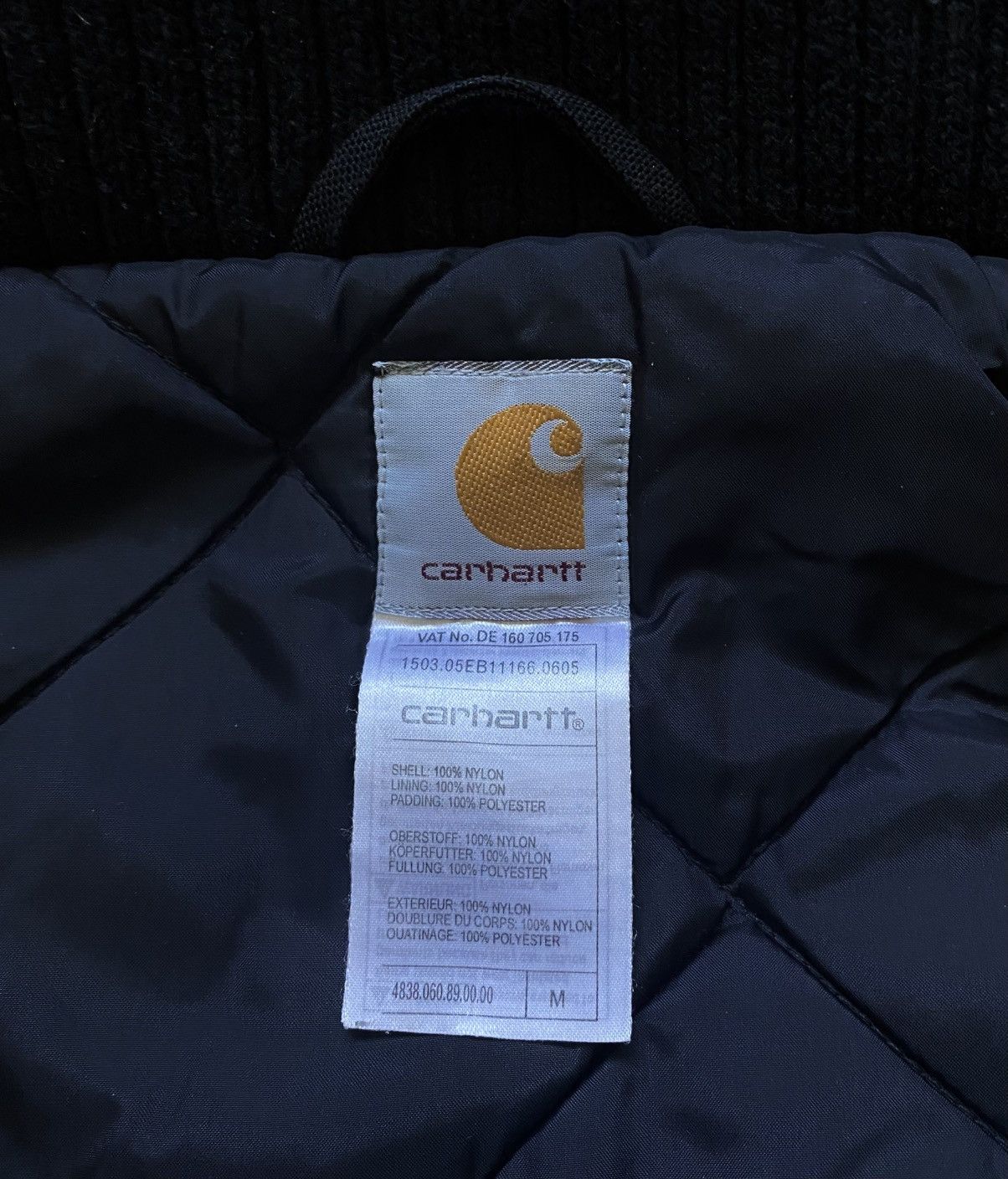 Carhartt Carhartt Vintage Black Cordura Nylon Ranger Hood Jacket WIP Size US M / EU 48-50 / 2 - 19 Thumbnail